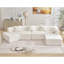 Canapé en L 140 po Modern Minimalist-1739782163