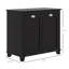 Armoire pour panier à linge inclinable HOMcom