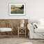 «Modern Tranquil Plains», reproduction sous verre encadrée, design par Elara Yasna-83646206-83646202