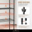 NSF Adjustable Height Wire Shelving Unit w/ Liner, 30”L x 14”W x 59”H, Black-1948620770