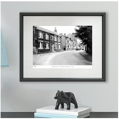 Dronfield, Church Street C1965 - Single Picture Frame Print