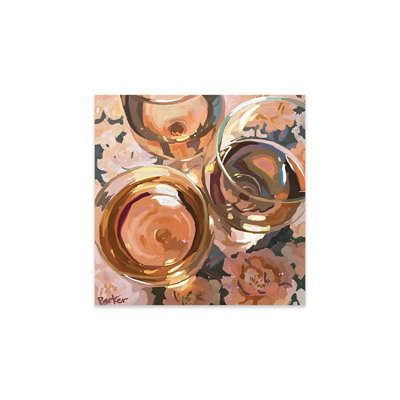 «Rosé All Day», reproduction sur verre acrylique