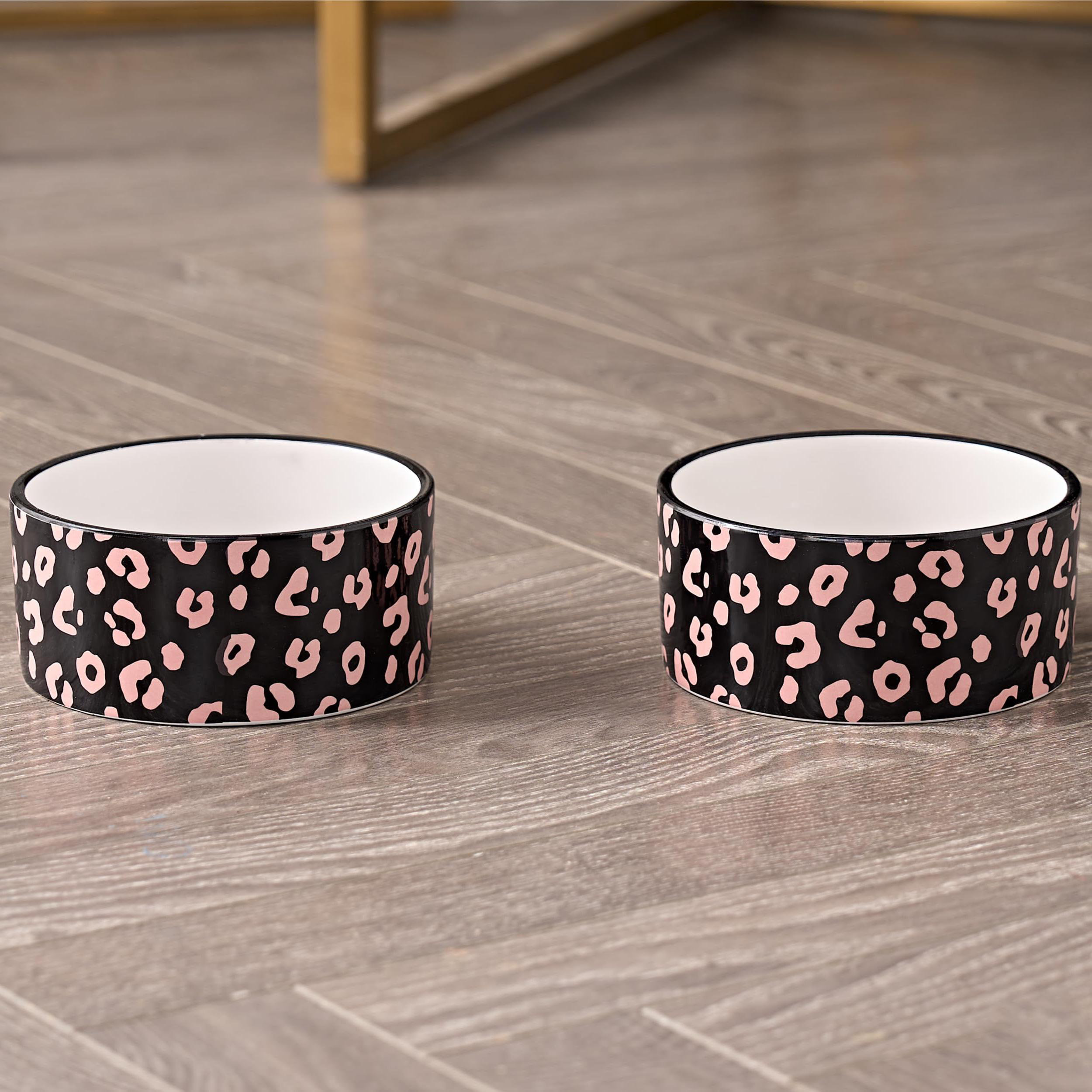 ATCHISON Pet Bowl Set 16 oz Ceramic Set of 2 Bowls Wayfair