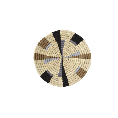 Lulwa Handmade Coastal Abstract Wall Decor on Fabric