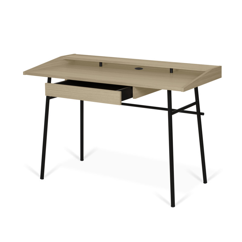 Alvoid Metal Base Writing Desk