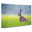 Lone Hare - Wrapped Canvas-55365503