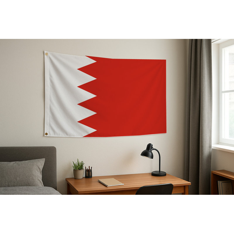 Drapeau de Bahreïn — Drapeau