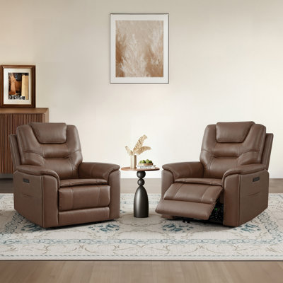 40'' Oversized Power Recliner with Triple Motors, Zero Gravity and Power Lumbar