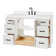 ARIEL Kelly 55 Single Sink Bathroom Vanity with Pure Quartz Top