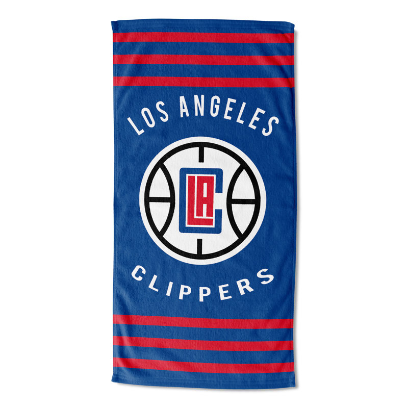 Cotton Blend Lightweight Beach Towel, LA Clippers