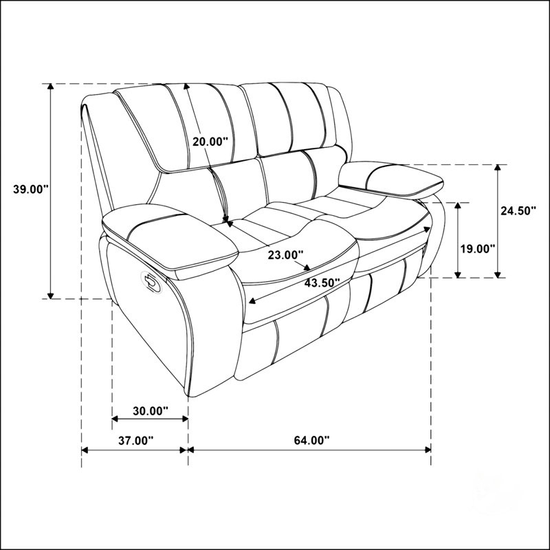 Three-Piece Reclining Sofa Set For Ultimate Relaxation With Comfortable Cushions And Stylish Design