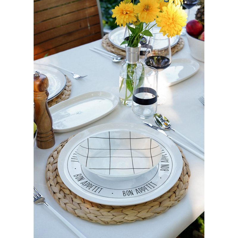 Elegant Ceramic Plate Set (6 Pieces), White, 7.9 x 7.9 inches | 100% High-Quality Ceramic, Dishwasher & Microwave Safe | Perfect for Everyday Dining, Special Occasions & Stylish Table Settings