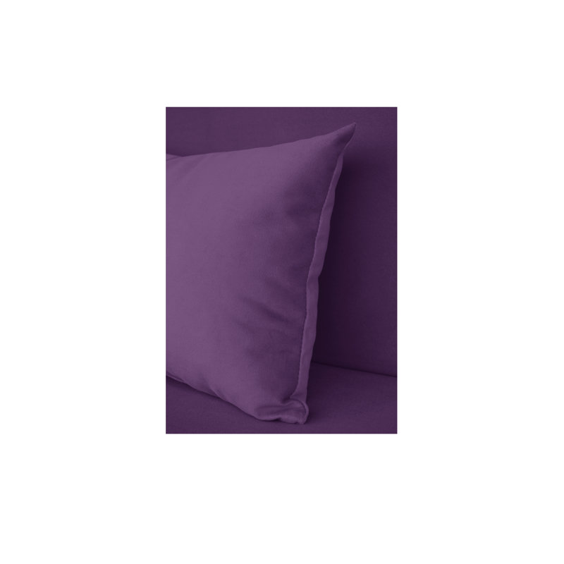 Pastel Upholstered Bench, Violet