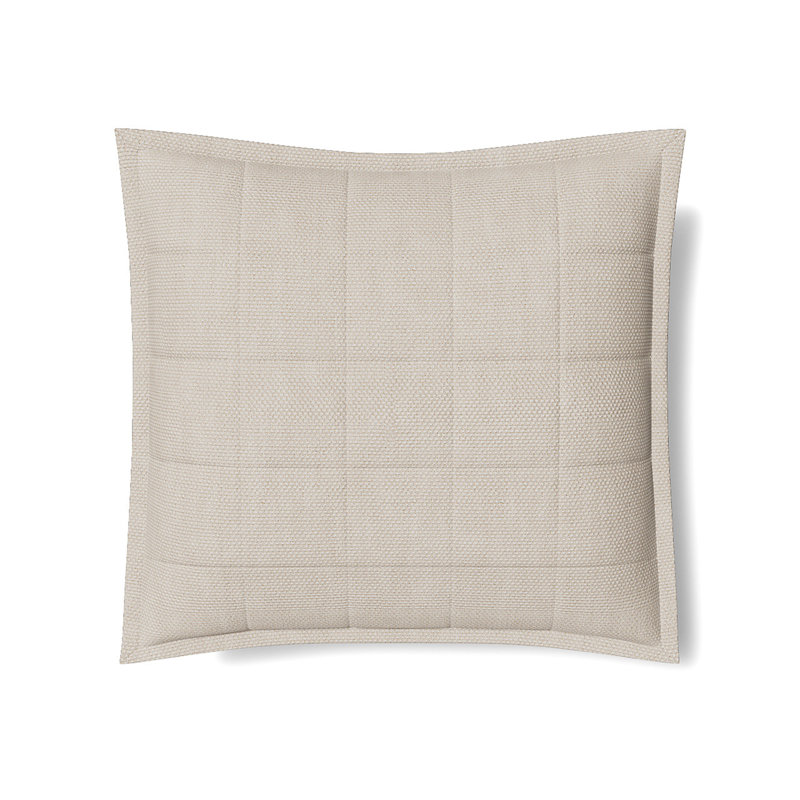 Panama Sham, Euro, Flax