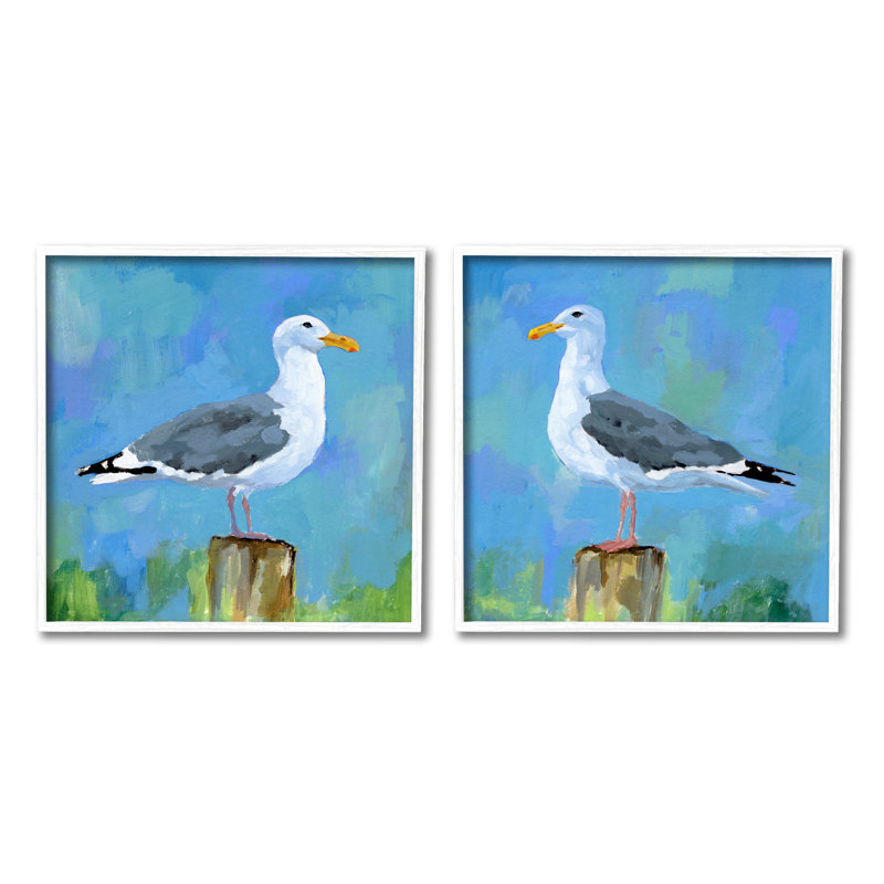 Ensemble de 2 reproductions d'art sur toile Stupell Industries Nautical, H 24 po x l 24 po x P 1,5 po