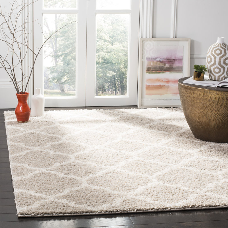 Baret Geometric Area Rug, Rectangle 122 x 183 cm