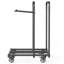 Chariot à chaises pliable pour 5 tables + 14 chaises de 400 lb avec roulettes