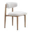 Chaise de salle à manger moderne pour salle à manger rembourrée