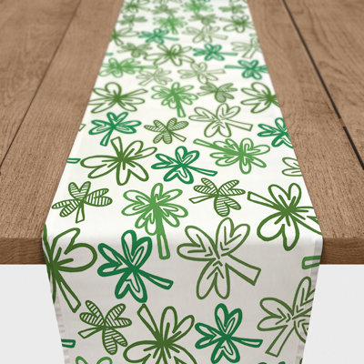 Bledsoe Clover Sketch Table Runner