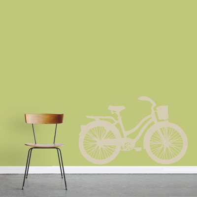 Adhésif décoratif vélo rétro