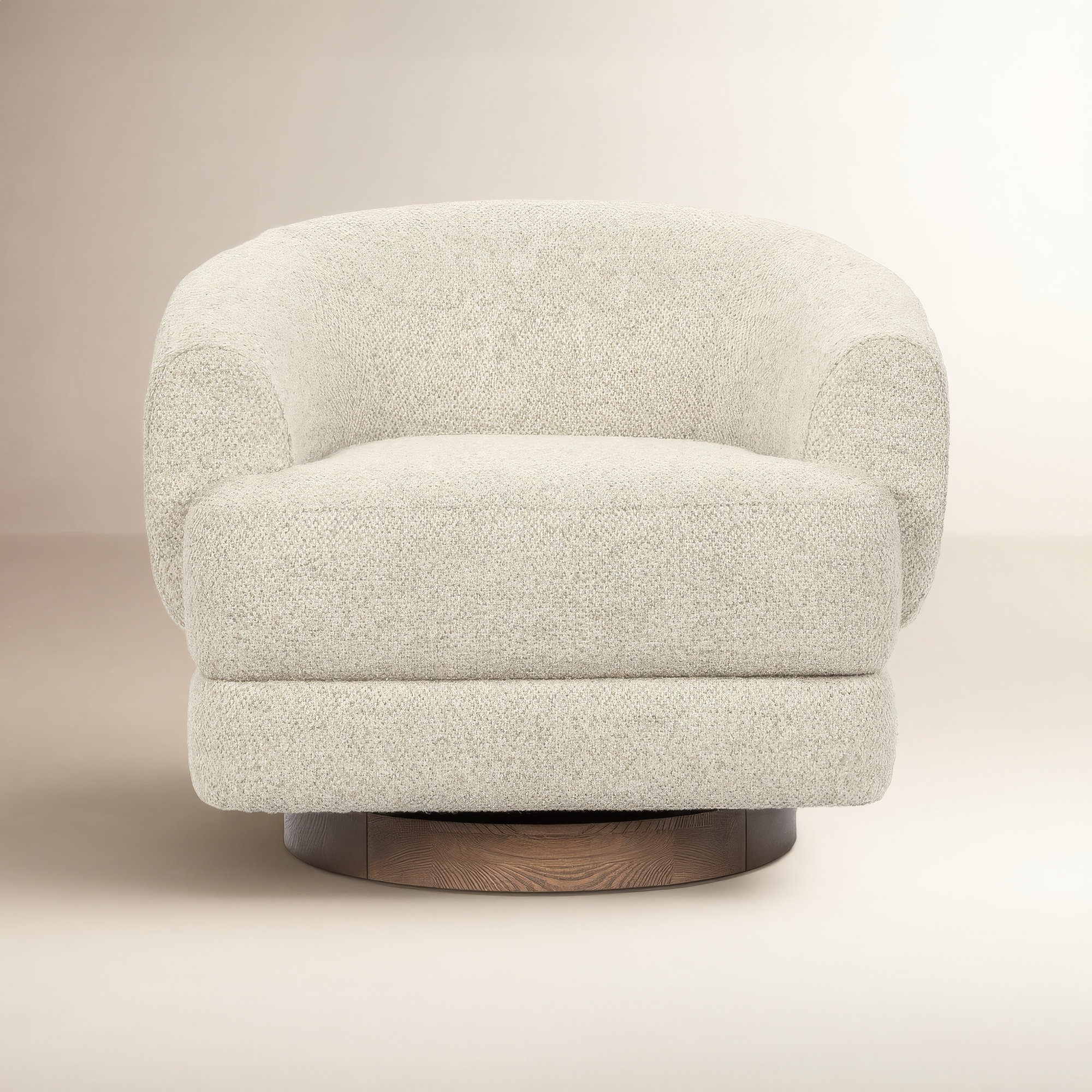 Chassia Upholstered Swivel Accent Chair