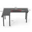 L-Shaped Metal Base Writing Desk