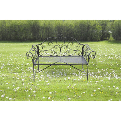 Morosco Metal Traditional Bench