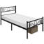 Metal Bed Frame with Headboard/Under-Bed Storage-872603585-872035661