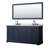 Avery 72'' Double Bathroom Vanity with Top-98262355-97875699