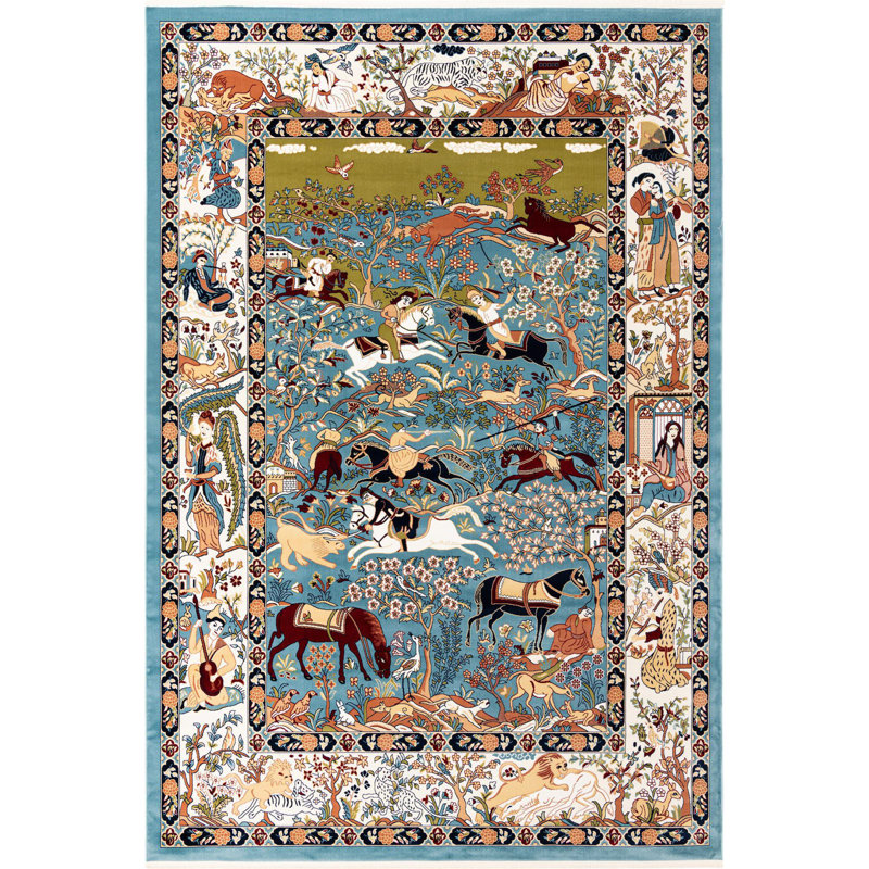 Kelayeh Oriental Indoor Rug, Rectangle 10' x 14'