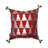 Tassels Cotton Reversible Throw Pillow