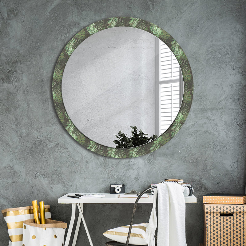 Huldar Glass Flat Wall Mirror