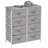 Sorbus Dresser with 8 Drawers with Steel Frame, Wood Top, and Fabric Bins-1805180334