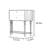 33.5in Retro Style Sideboard-111618798