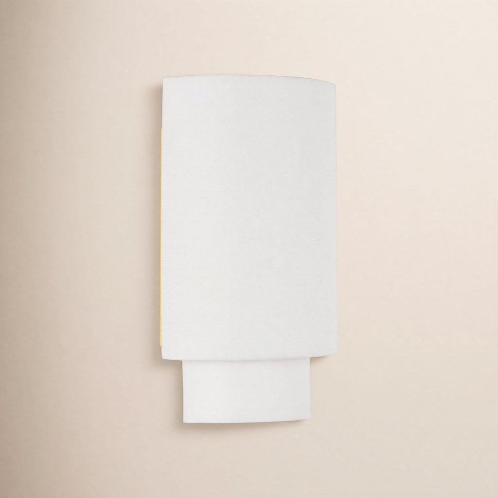 Tanyel 2-Light Flush Mount Sconce, Burnished Brass