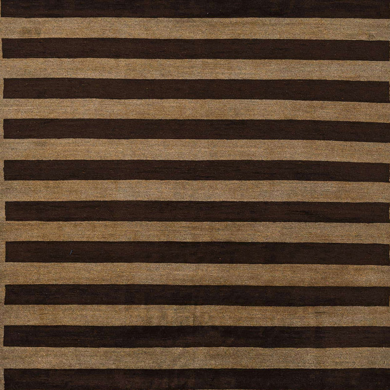 Tapis abstrait moderne 5282, Carré 7 pi
