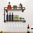 Danczyk Wine Bottle & Glass Rack