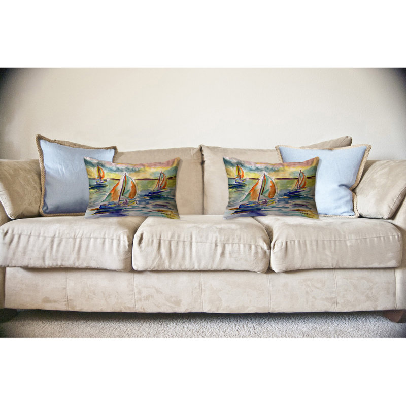 Outdoor Reversible Throw Pillow, 16" x 20"