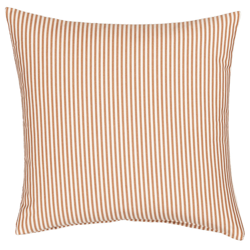 Coussin décoratif extérieur Sunbrella Refresh Adobe, Adobe, 22 po x 22 po, Bourre en polyester