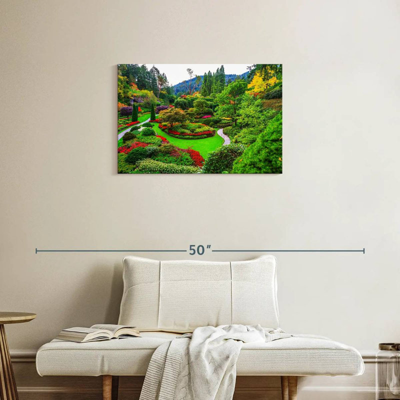 Parc Sirci Butchart Garden, H 20 po x l 30 po