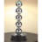 2Pc Modern Sleek Table Lamp Reflective Spheres Catch The Eye