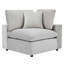 Canapé modulaire en velours rembourré 6 pièces Modway Commix-1950305738