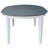 Extendable Oval Solid Wood Dining Table