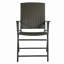 Ensemble de 4 chaises pliantes en rotin