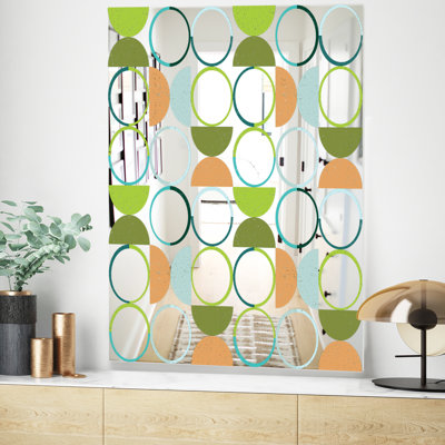 Miroir d'appoint circulaire et moderne
