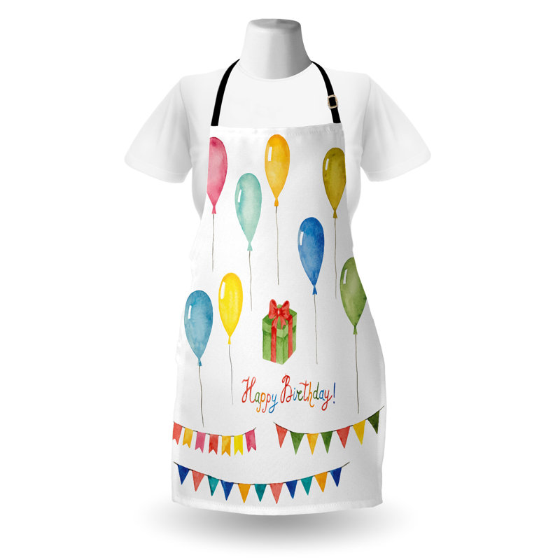 No Pattern Bib Apron