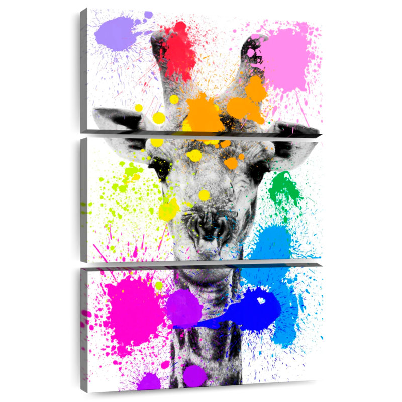 Brampt Safari Splash Giraffe, 38" H x 24" W