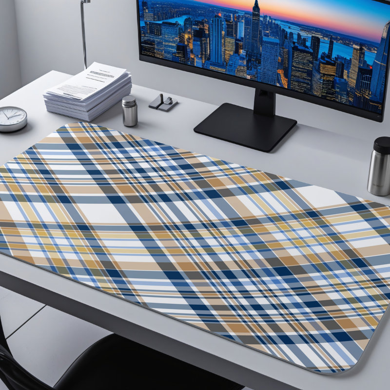 Polyester Desk Pad, 23.6x13.8