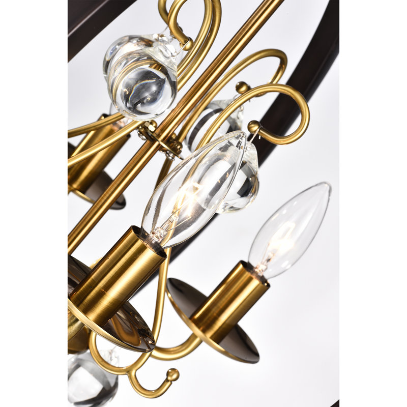 Mars 4 - Light Geometric Chandelier