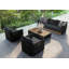 Fifer Coffee Table In Teak/Black